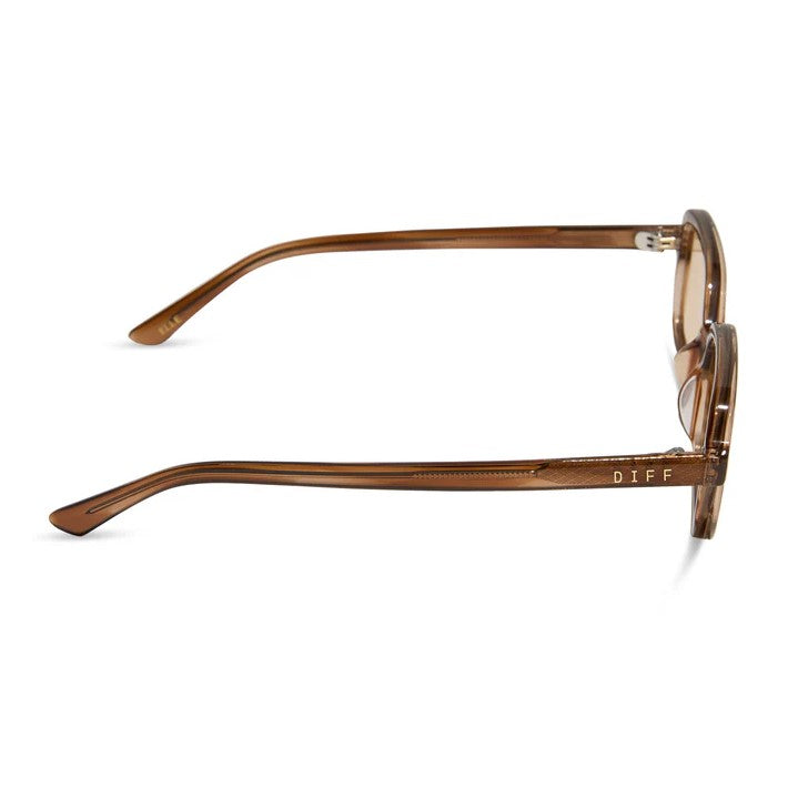Elle Sunglasses - Tortoise + Brown Tint