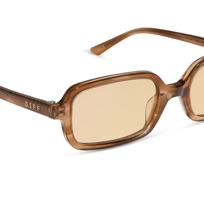 Elle Sunglasses - Tortoise + Brown Tint