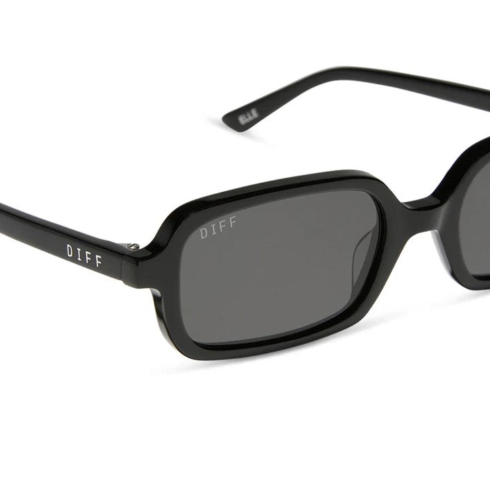 Elle Sunglasses - Black + Grey