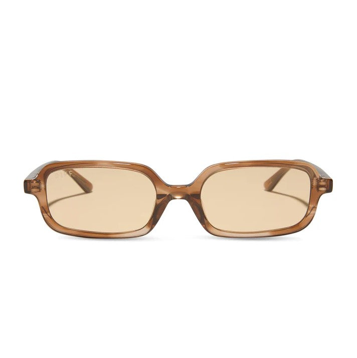 Elle Sunglasses - Tortoise + Brown Tint