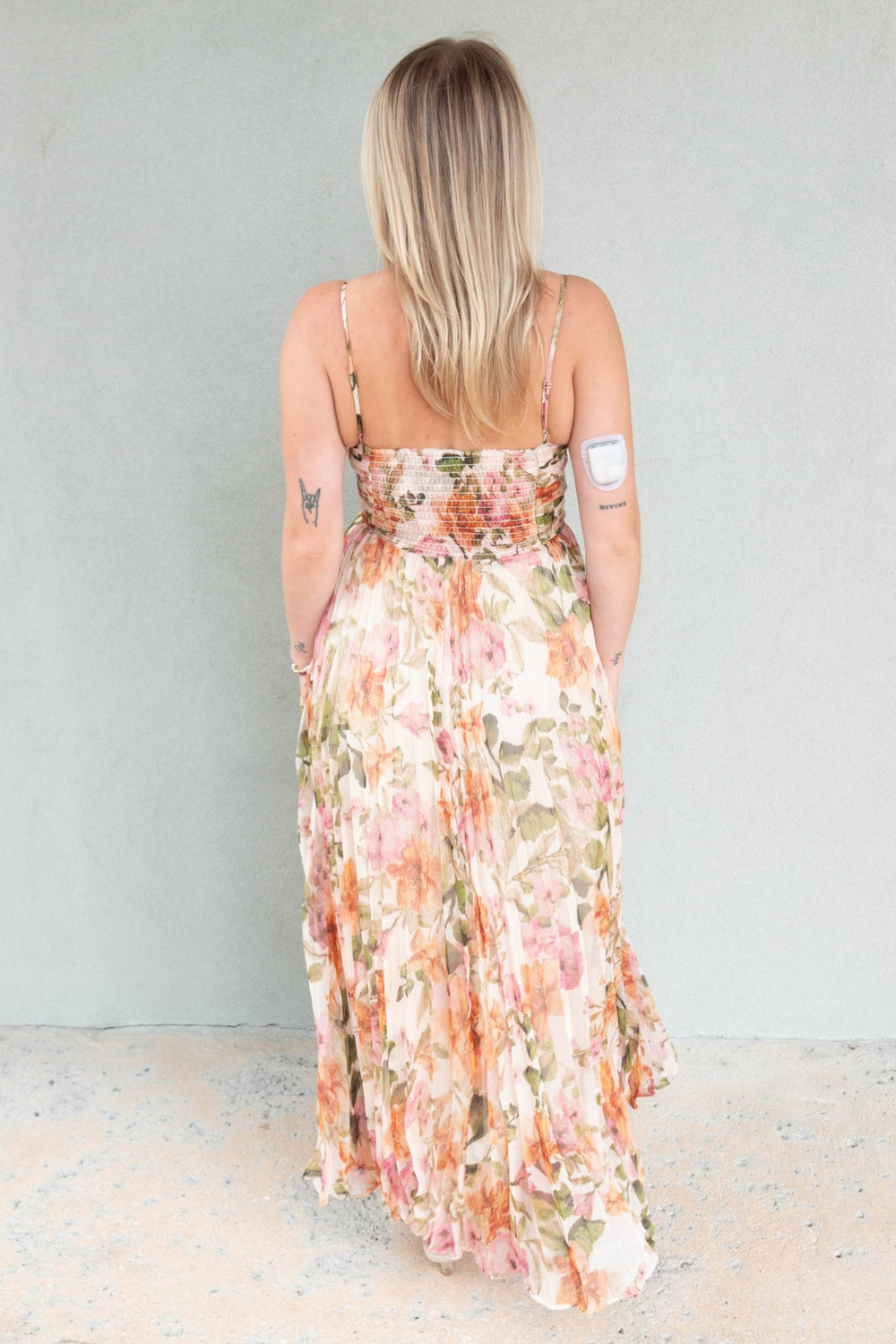 Ellis Midi Dress - Autumn Floral - Jaffi's
