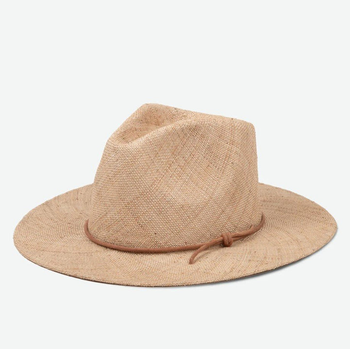Elsa Natural Fedora Hat - Nude Cord - Jaffi's