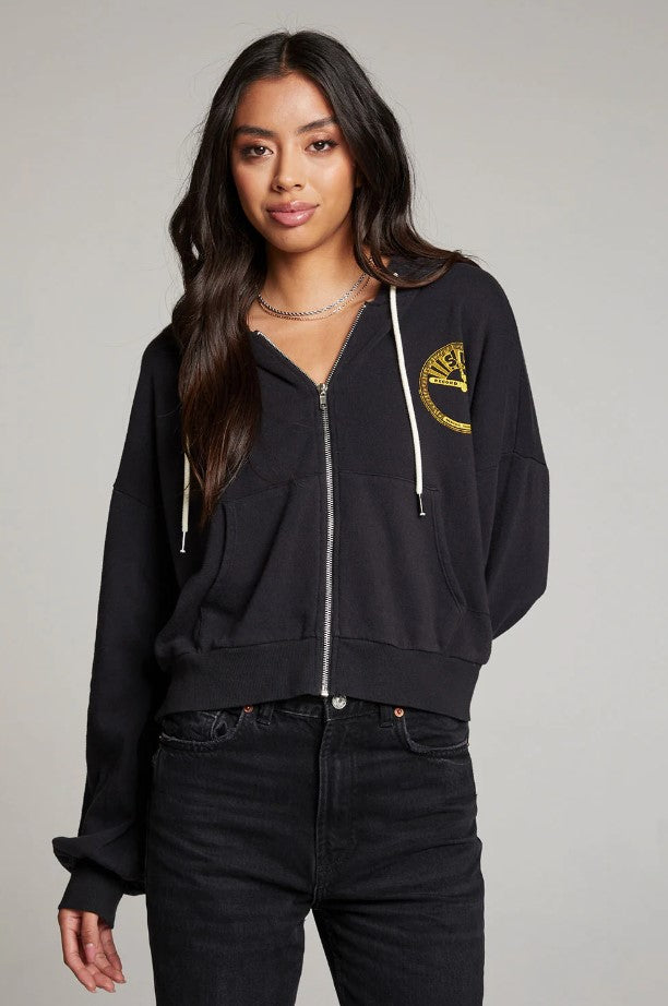 Sun Records Studded Elvis Zip Hoodie