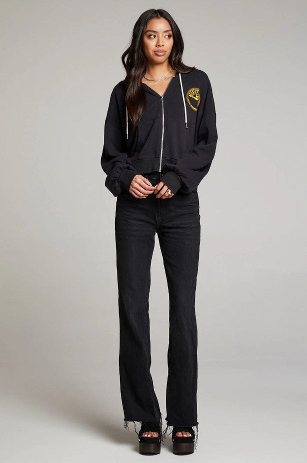 Sun Records Studded Elvis Zip Hoodie