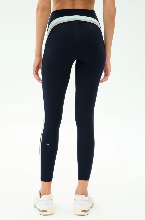 Emerson High Waist Airweight Legging - Indigo/Dove - Jaffi's
