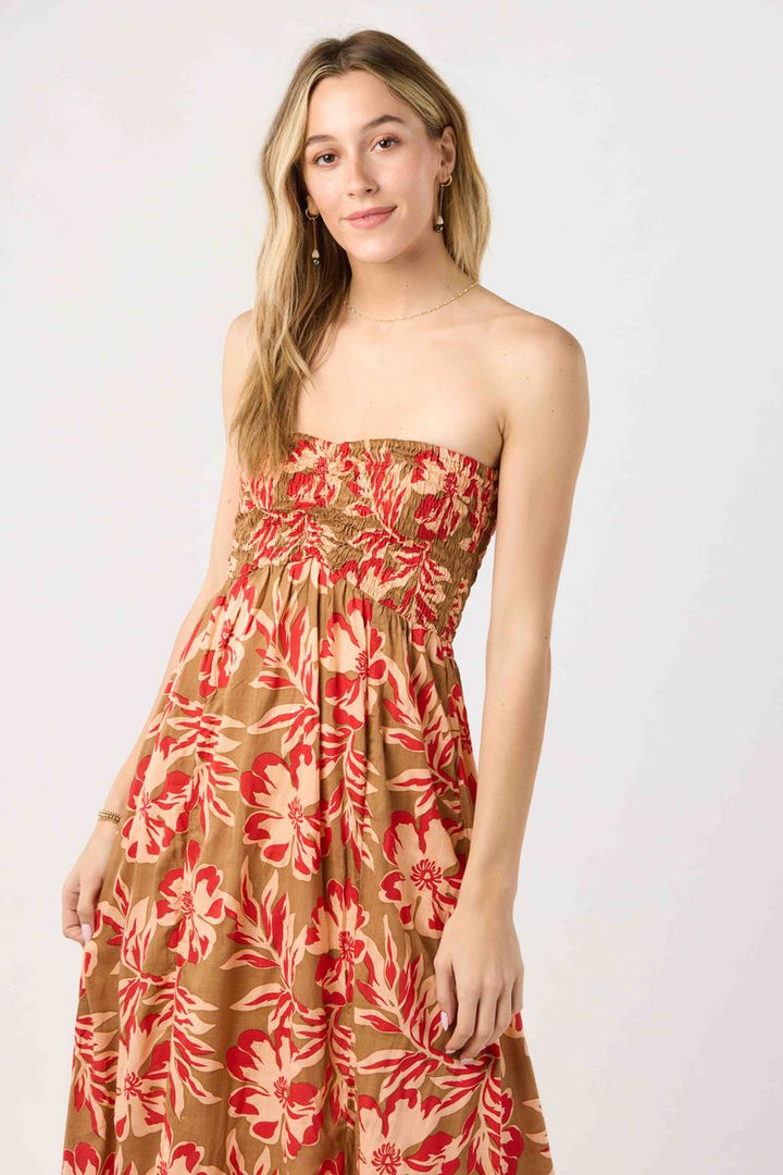 Emilia Maxi Dress - Seychelles Taupe