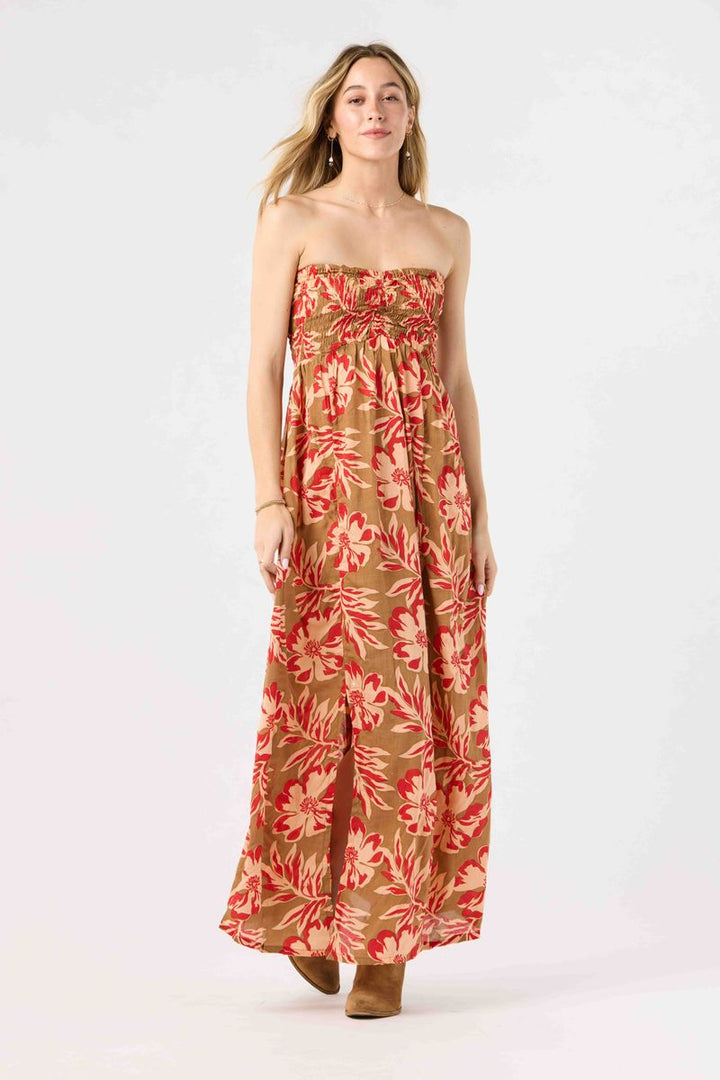 Emilia Maxi Dress - Seychelles Taupe