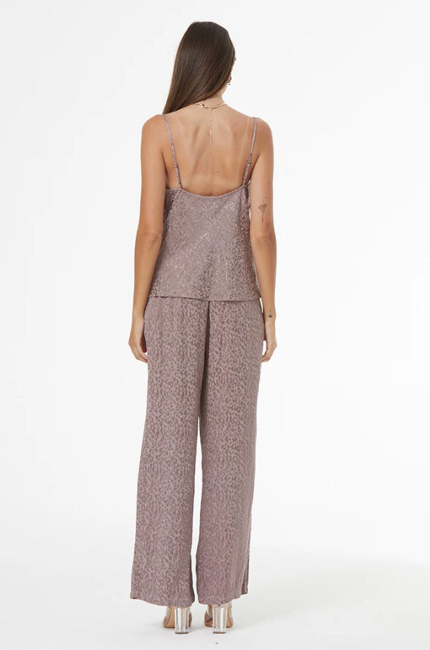 Cheetah Jacquard Reed Pant