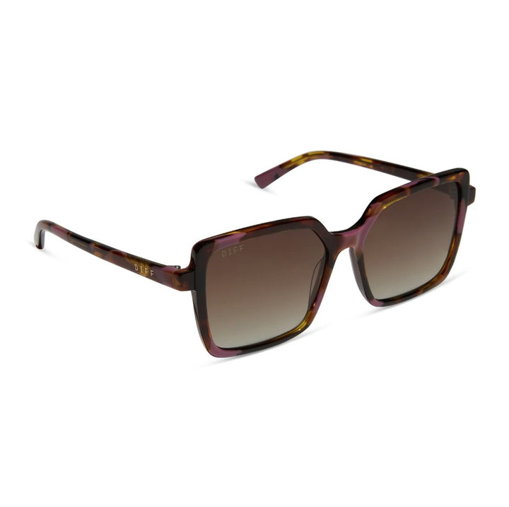 Esme Sunglasses - Torino Tort. + Brown Gradient Polarized