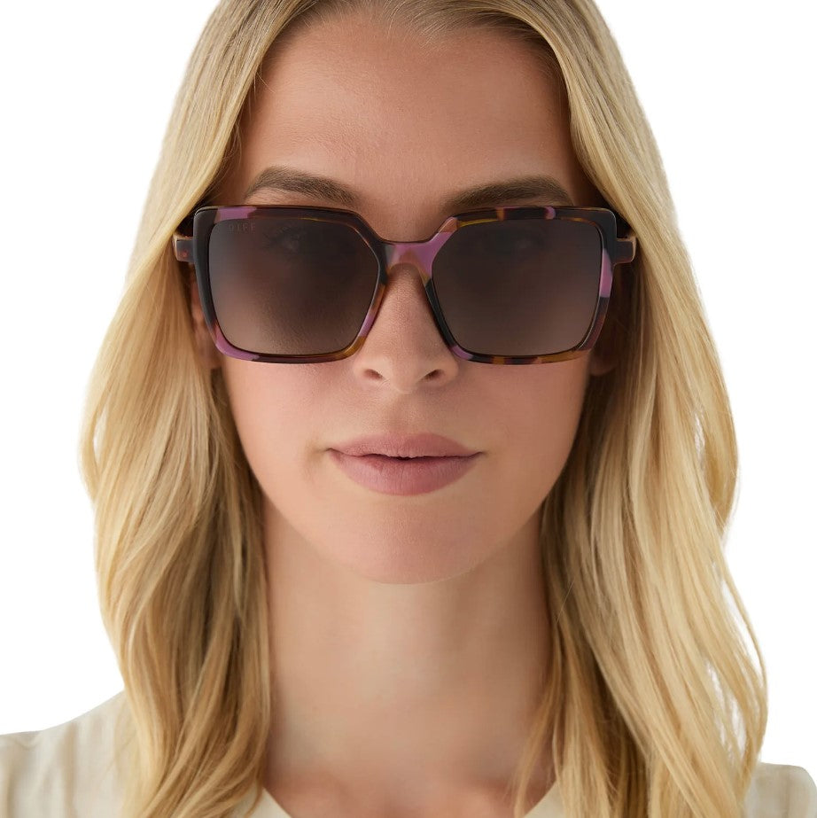 Esme Sunglasses - Torino Tort. + Brown Gradient Polarized