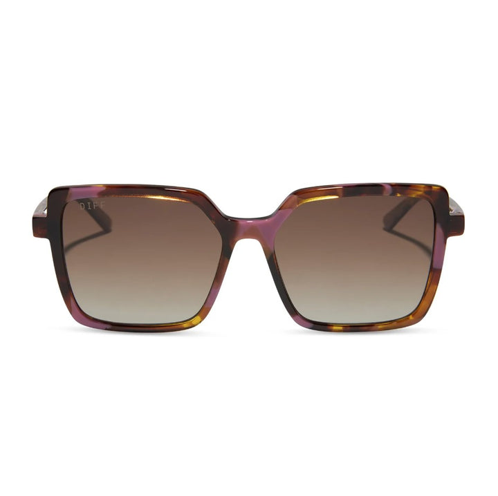 Esme Sunglasses - Torino Tort. + Brown Gradient Polarized