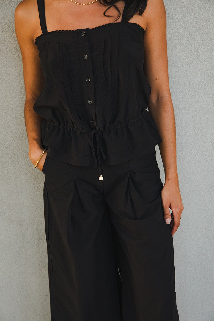 Esther Top - Black - Jaffi's