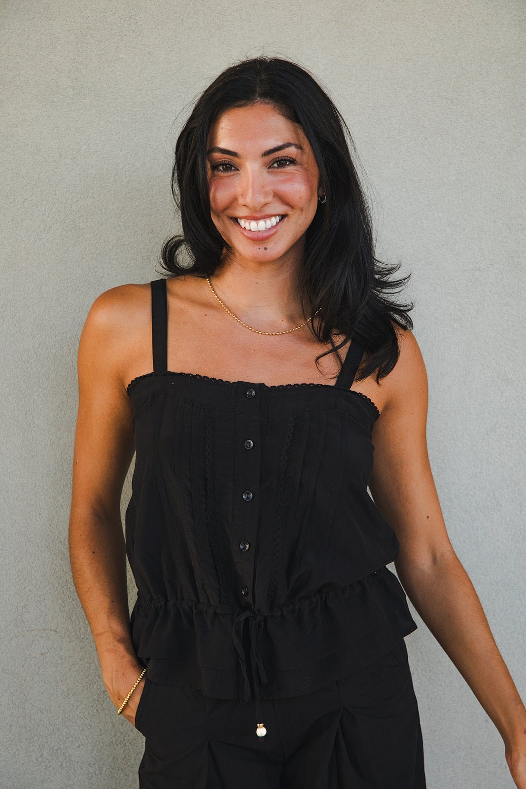 Esther Top - Black - Jaffi's