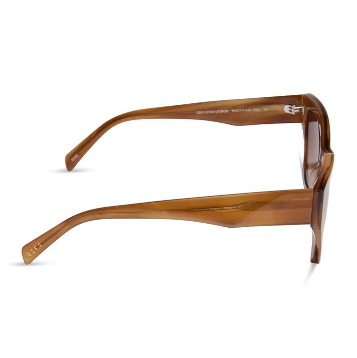 Evie Sunglasses - Tawny Tortoise + Brown Gradient - Jaffi's