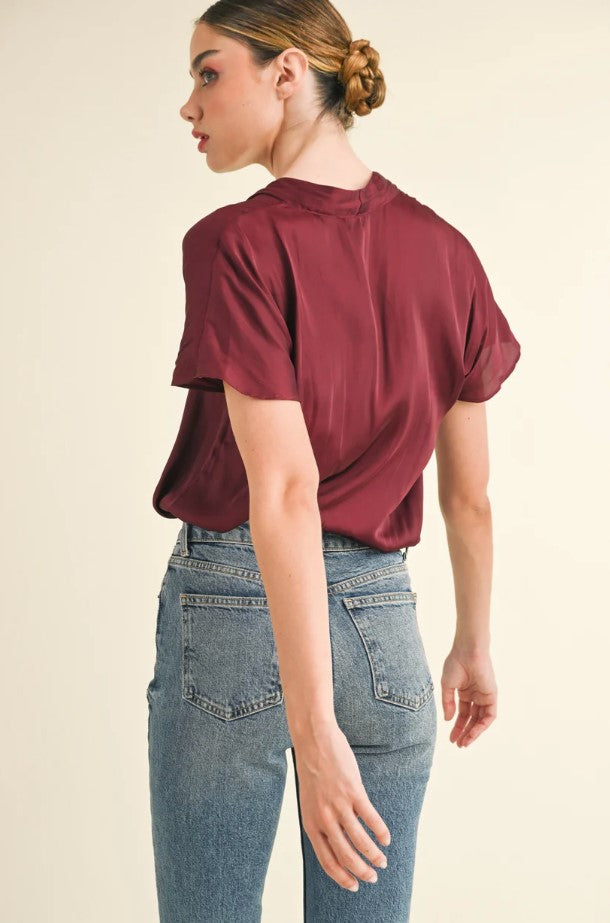 Ezra Blouse - Wine