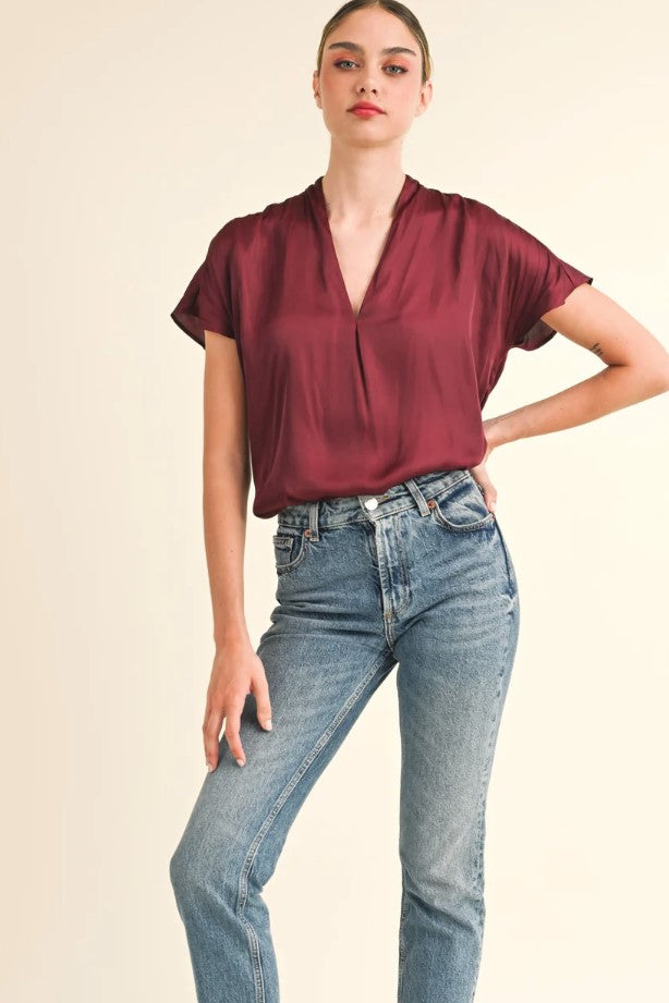 Ezra Blouse - Wine
