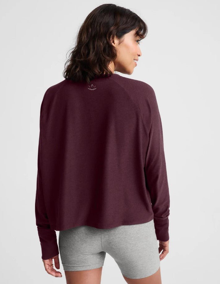 Featherweight Daydreamer Pullover - Cabernet Heather - Jaffi's