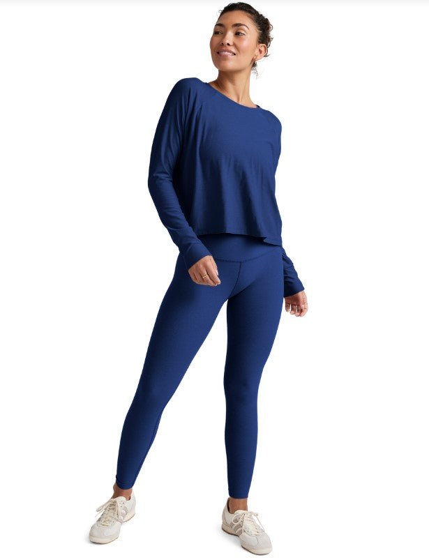 Featherweight Daydreamer Pullover - Marine Blue Heather - Jaffi's