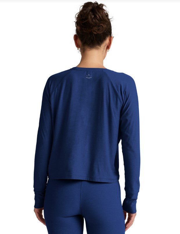 Featherweight Daydreamer Pullover - Marine Blue Heather - Jaffi's