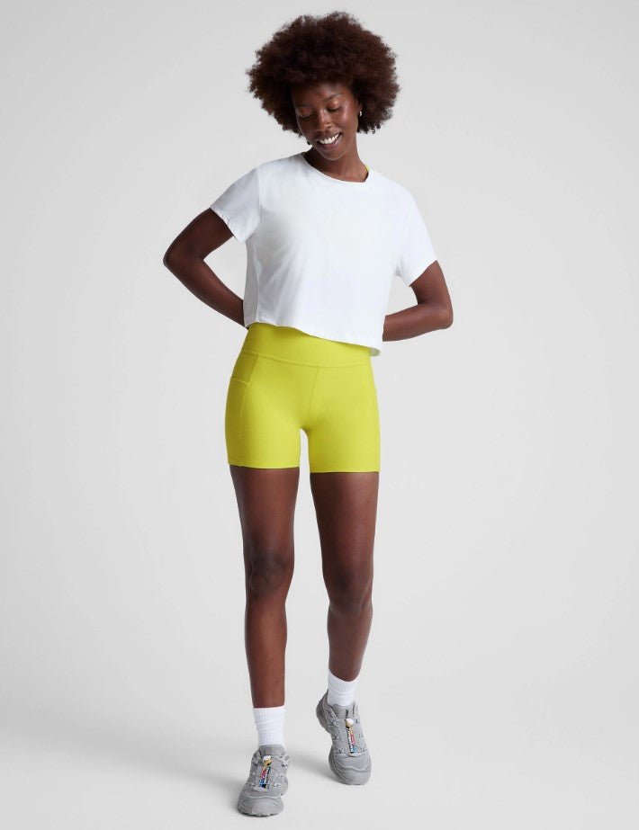 Featherweight Supreme Cropped Tee - Cloud White - Jaffi's