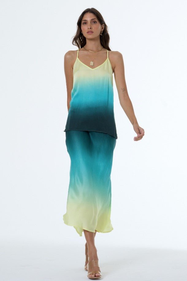 Felicity Skirt - Celestial Yellow Ombre - Jaffi's
