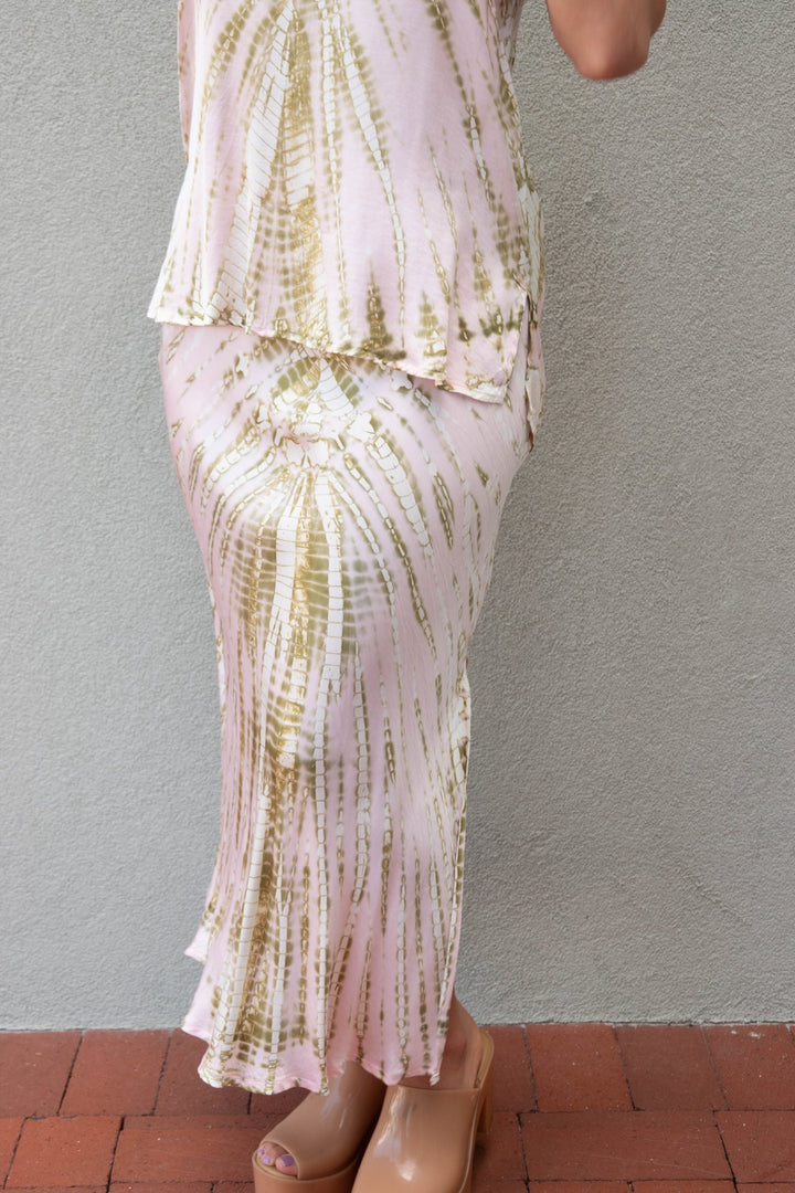 Felicity Skirt - Frosted Pink Nexus Wash - Jaffi's