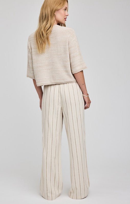 Finley Pant - Linen Stripe - Jaffi's