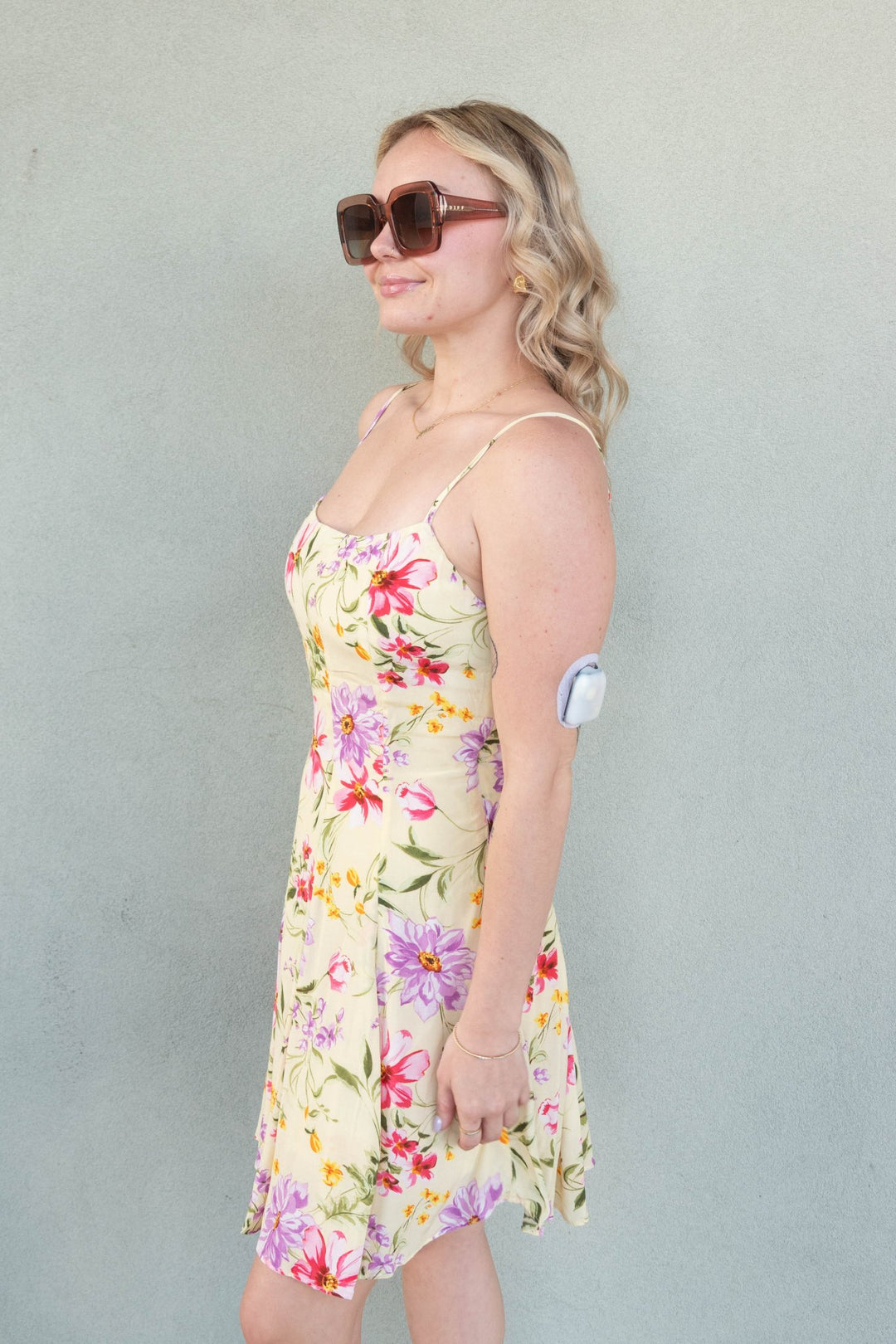 Floral Tank Dress - Butter Multi - Jaffi's