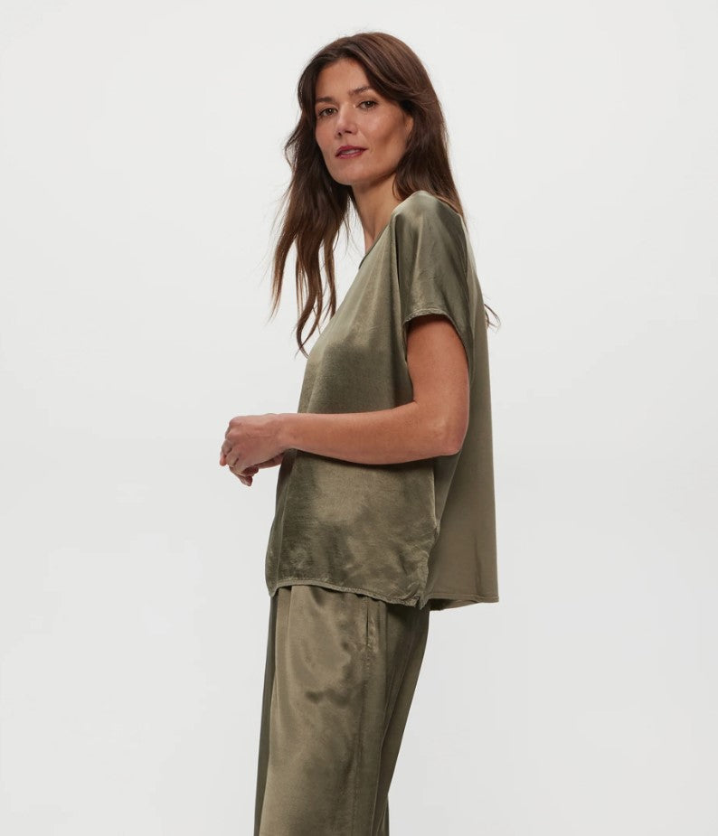 Olive Flow Tee