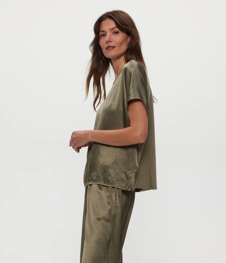 Olive Flow Tee