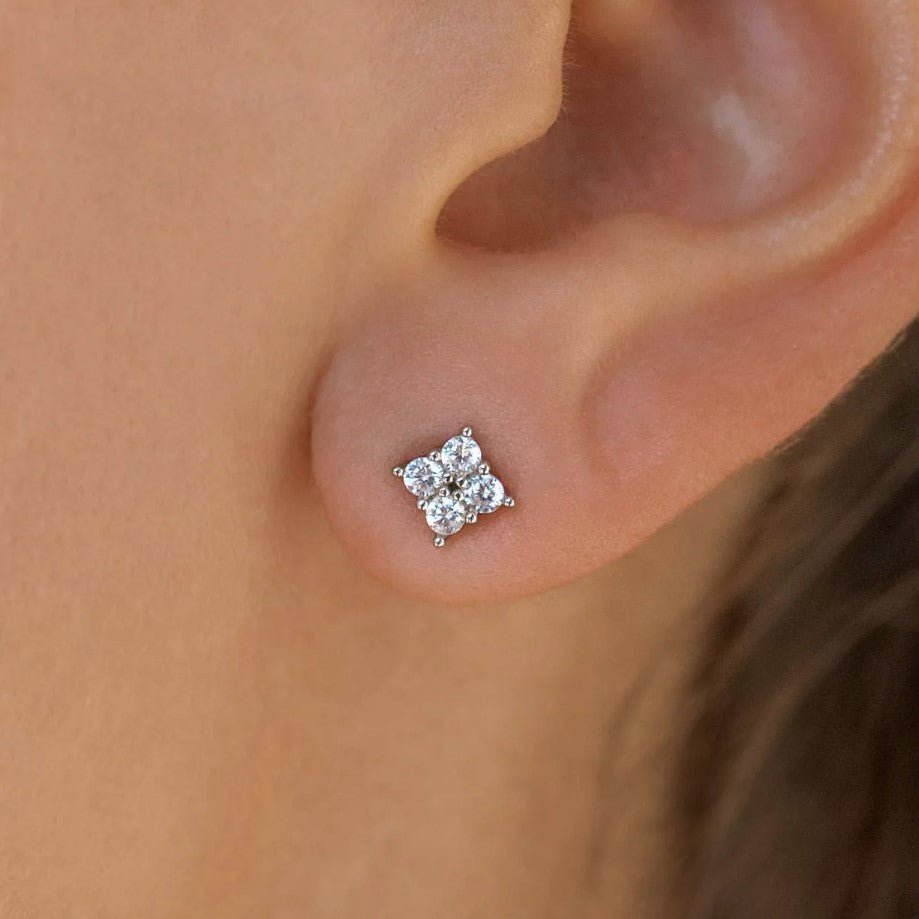 Gemini Stud Earring - Jaffi's