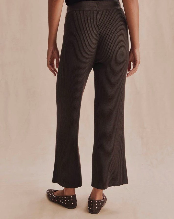 Georgie Rib Sweater Pant - Java - Jaffi&