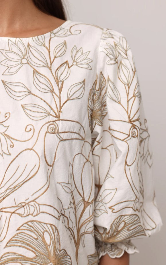 Georgie Top - Toucan Tropic