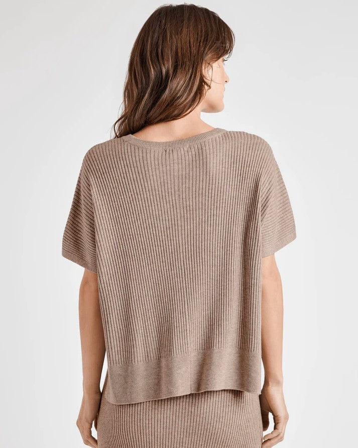 
                  
                    Georgie Cashblend Short Sleeve Sweater
                  
                