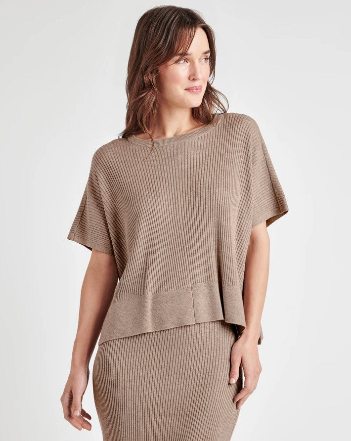 Georgie Cashblend Short Sleeve Sweater