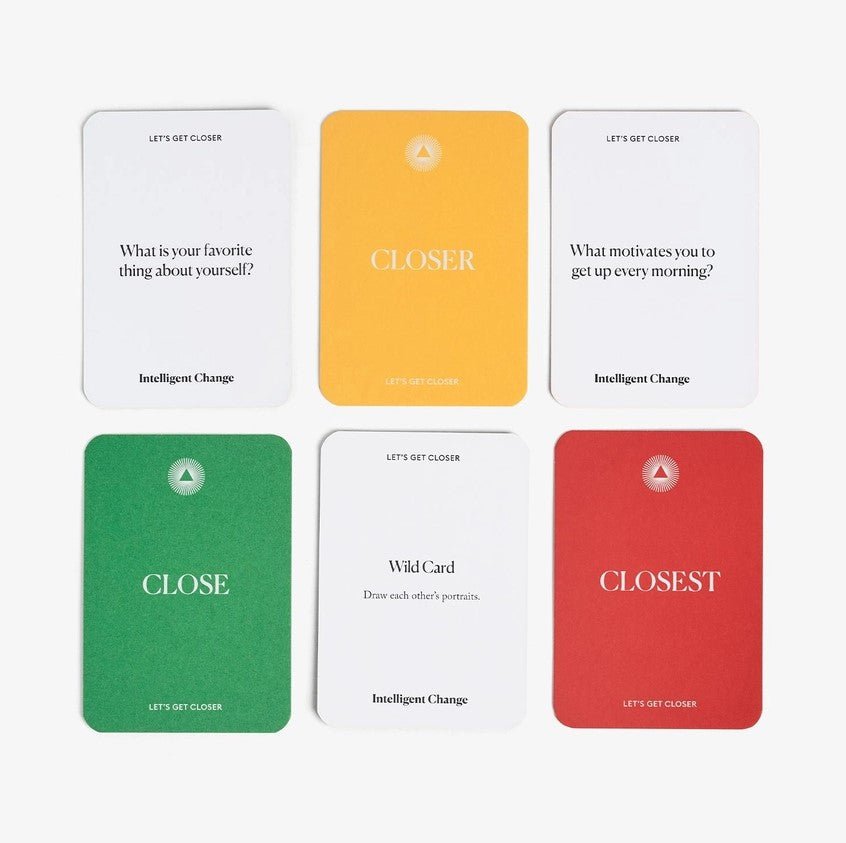 Get Closer Question Card Game - Jaffi&