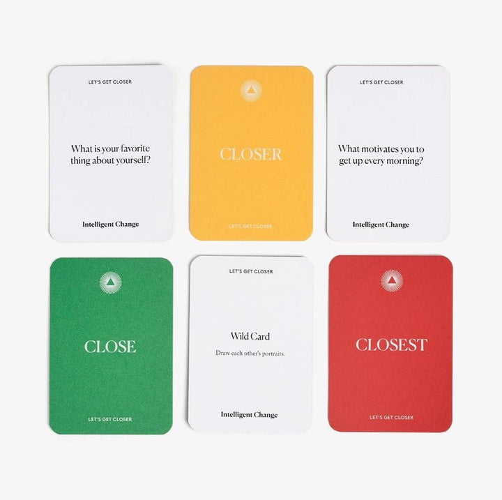 Get Closer Question Card Game - Jaffi&