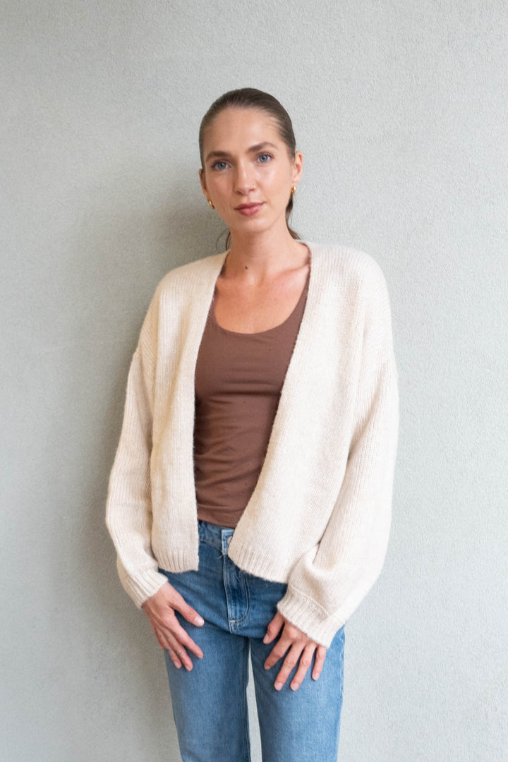 Giada Cardigan - Cream - Jaffi&
