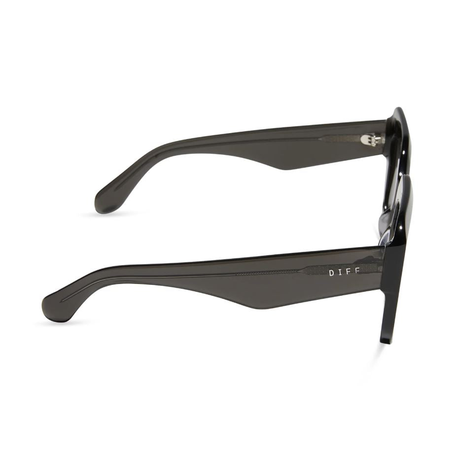 Giada Sunglasses - Smoke Crystal + Grey Polarized