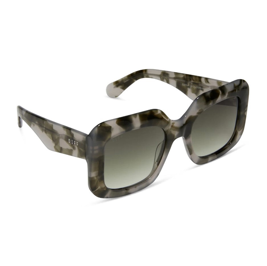 Giada Sunglasses - Kombu + Olive Gradient