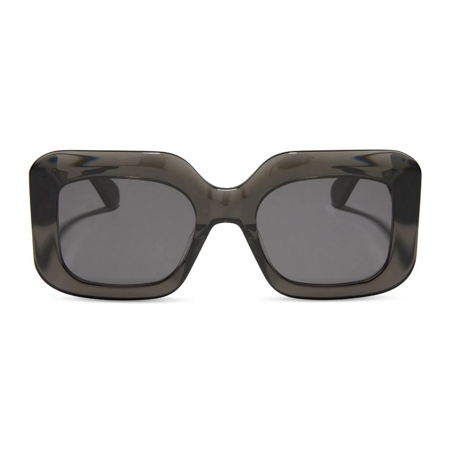 Giada Sunglasses - Smoke Crystal + Grey Polarized