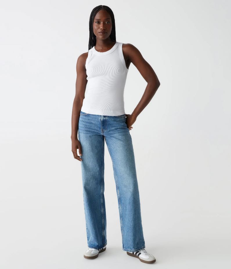 Gina Wide Binding Crop Tank