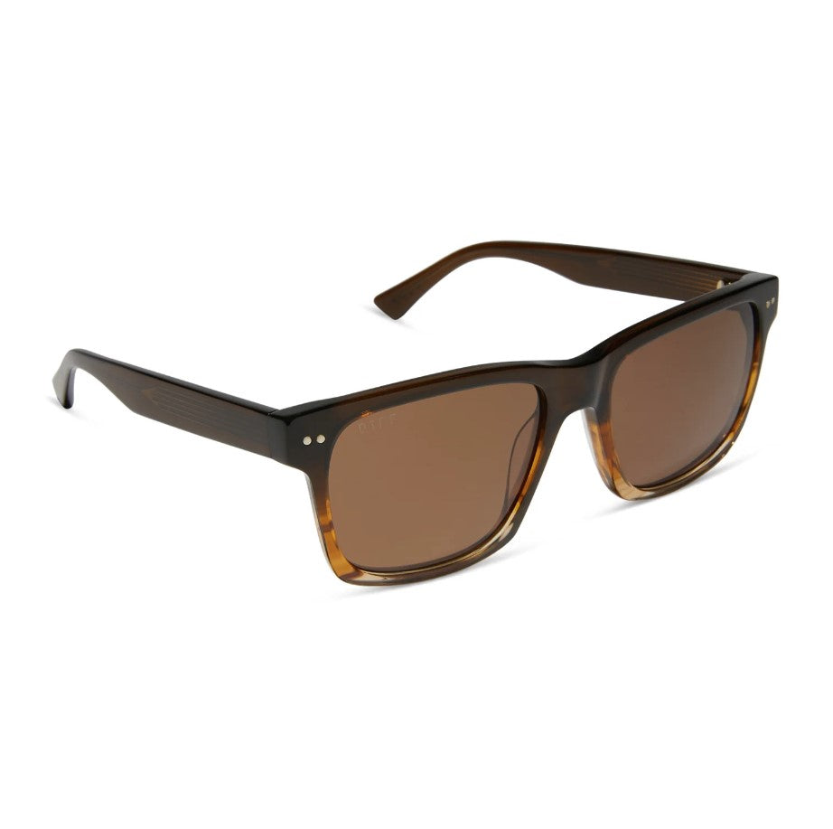 Gino XL Sunglasses -Mocha + Brown Polarized