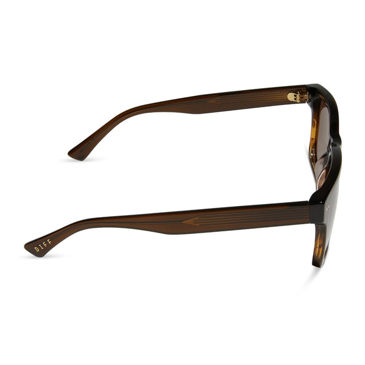 Gino XL Sunglasses -Mocha + Brown Polarized