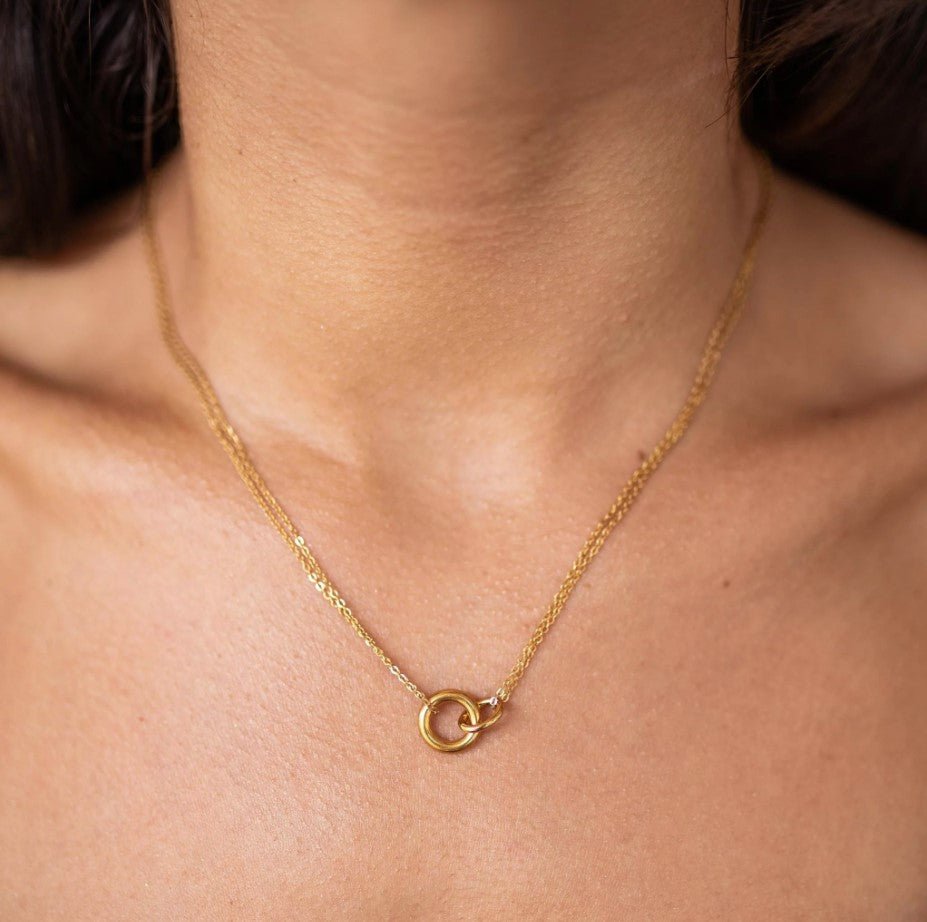Gold Everbound Necklace - Jaffi's
