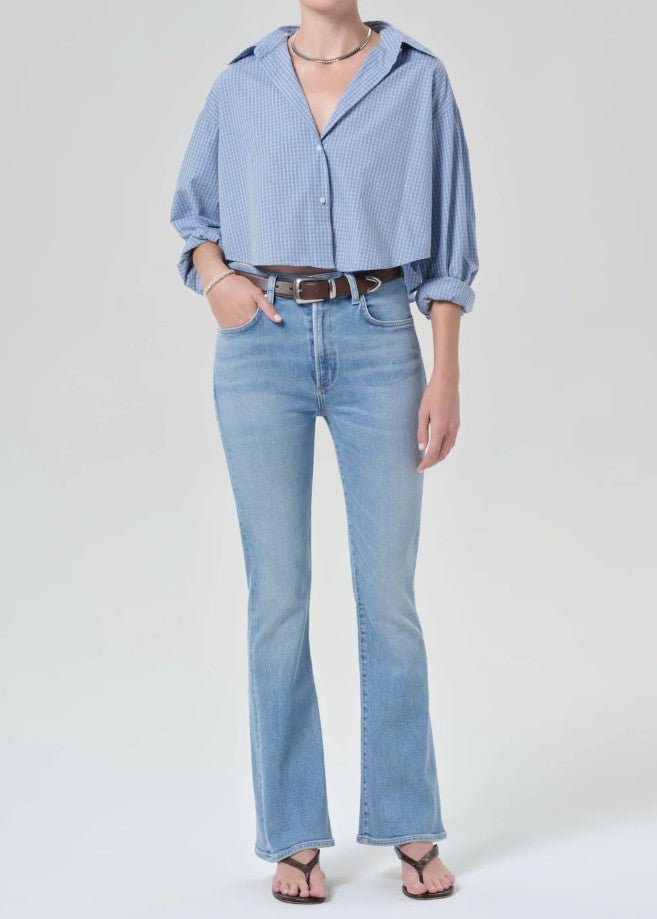 Goldie Mid Rise Kick Flare - Bowery - Jaffi's