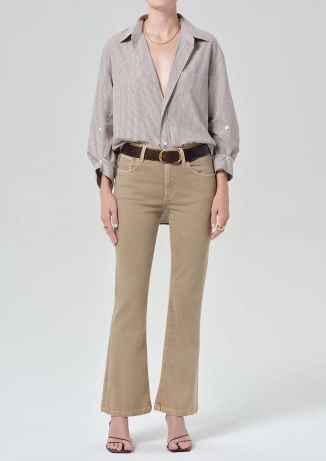 Goldie Mid Rise Kick Flare - Catalina - Jaffi's