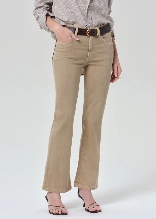 Goldie Mid Rise Kick Flare - Catalina - Jaffi's