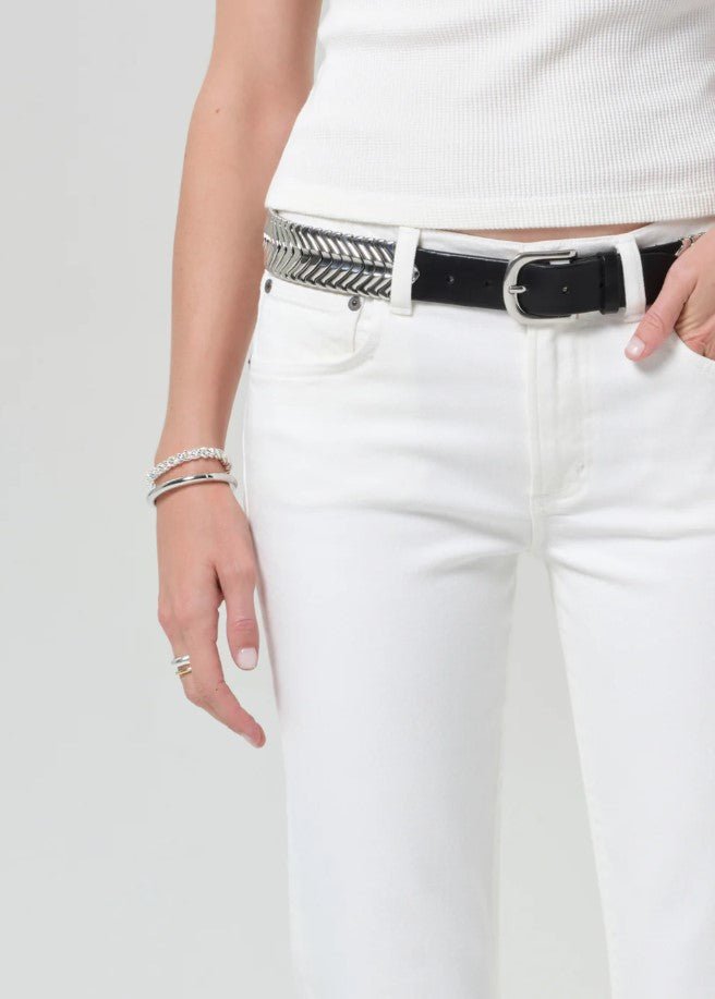 Goldie Mid Rise Kick Flare - Pashmina - Jaffi's