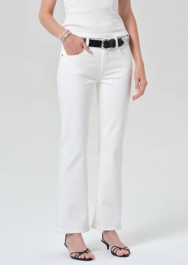 Goldie Mid Rise Kick Flare - Pashmina - Jaffi's